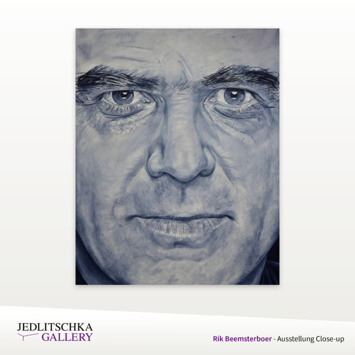 Alan Berset Öl auf Leinwand 180 x 140 cm.