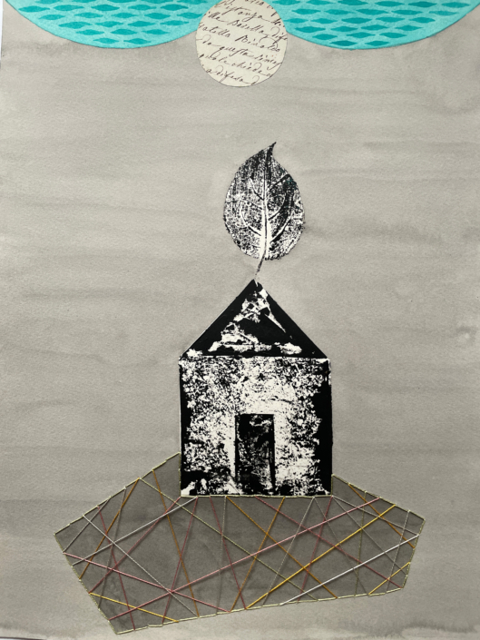 Foglia per camino | 2025 | 42x32cm